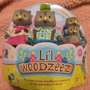 Li'l Woodzeez Owl Family Set